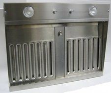 C2048PSB 48" Wide Powered Range Hood Insert with 635 CFM Centrifugal Blower and Baffle