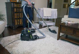 Electrolux EL4021A Black Silent Performer Cyclonic Bag less Canister Vacuum includes cleaning tools with 3-in-...