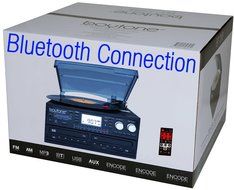 Boytone BT-29B, Bluetooth Dual CD Player and Recorder CD2 to CD1, AM/FM Radio Turntable Record Player 2 Built-in...