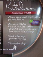 Commercial Weight Round 9&quot; x 2&quot; Cake Pan: David Burke Kitchen: Non-Stick Bakeware