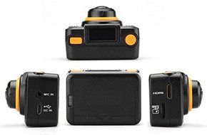 Full HD Sports Camera &#039;Scope&#039; - 30FPS, 1080p, Wi-Fi, Wrist Strap Remote, Mobile App, 170 Degree Lens, IP68 N4