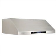 CAVALIERE 30" Under Cabinet / Wall Mounted Stainless Steel Kitchen Range Hood w/Remote Control 900 CFM AP238-PS37-30 N4