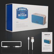 Piple Classic portable wireless bluetooth speaker, Hi-Fi stereo with built-in microphone, Enhanced Bass Clear... N8
