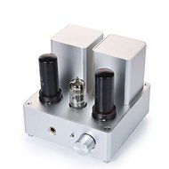 Gemtune APPJ PA1502A 6N4+6P6P tube headphone amplifier (Silver) N9