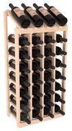 Wine Racks America Ponderosa Pine 4 Column 8 Row Display Top Kit. 13 Stains to Choose From! N11