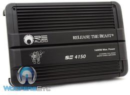 RE Audio SE4150 1600W Max Full Range Class A/B 4-Channel SE Series Amplifier N3