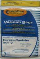 Eureka 52358 Style V Replacement Vacuum Bags (3 pack)