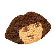 Wilton Cake Pan: Dora the Explorer Mini Treat Cupcake Muffin Pan ~ 4 Cavity ~ (2105-6301, 2003) N2