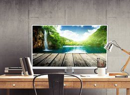 Viotek 32 inch LED Computer Monitor -1920x1080 Full HD, VGA DVI and HDMI, Model H320 N8