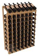 Wine Racks America Ponderosa Pine 7 Column 10 Row Display Top Kit. 13 Stains to Choose From! N8