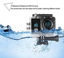 Q6 WiFi 4K Ultra HD Action Sport Camera - BLACK 1 N6