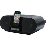 Sony ZSS3IP iPhone/iPod A/M F/M CD Radio Boombox W/ 30 Pin Dock (Black) (Discontinued by Manufacturer)