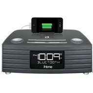 iHome Bluetooth Compact Stereo Dual Alarm Clock Radio with Large Easy to Read Backlit Display N2