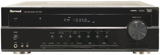 Sherwood RD-7405 2-Zone 7.1-channel Receiver with HDMI Switching (3D-ready) (Discontinued by Manufacturer)