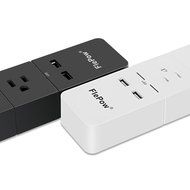 FlePow 1250W/10A 3-Outlet Power Strip with 3 USB Charging Ports