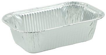 Foil Small Mini-Loaf Bread Pan w/Clear Lid 20 Sets