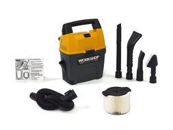 WORKSHOP Wet Dry Vac WS0300VA Portable Wet Dry Vacuum Cleaner, 3-Gallon Small Shop Vacuum Cleaner, 3.5 Peak HP...