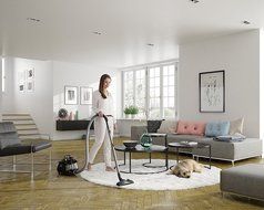 Electrolux EL4021A Black Silent Performer Cyclonic Bag less Canister Vacuum includes cleaning tools with 3-in-... N3