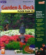 Garden and Deck Floor Plan 3D Version 6 (2 CD Set)