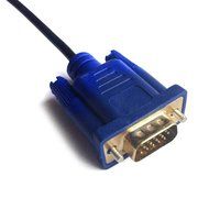 Allytech(TM) 6 Feet New HDMI Gold Male to VGA Male D-SUB HD 15 Pin M/M Adapter Connector Cable for Laptop PC LCD...