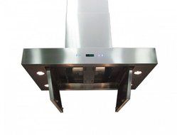 CAVALIERE 30" Wall Mounted Stainless Steel Kitchen Range Hood 860 CFM Spagna Vetro Econo Series SV198Z-SP30 N5