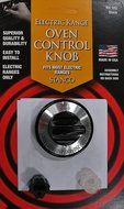 Stanco Universal Electric Oven Control Knob, Black