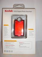 KODAK RED G150 DIGITAL PHOTO KEYCHAIN N4