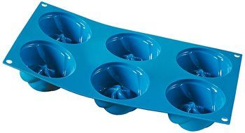 Silikomart Silicone Fancy and Function Bakeware Collection Multi-Shape Cake Pan, Slim Chic N8