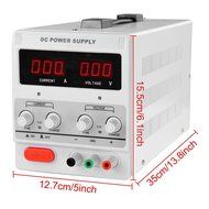 Yescom Adjustable Output 30v 5a Input 110v Precision Variable Digital Dc Power Supply w/ Clip Cable N3