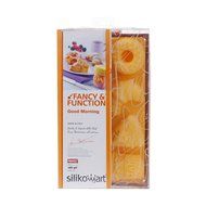 Silikomart Silicone Fancy and Function Bakeware Collection Multi-Shape Cake Pan, Slim Chic N11