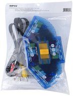 Insten AV Audio Video RCA 3 Way Switch Splitter Plus Cable