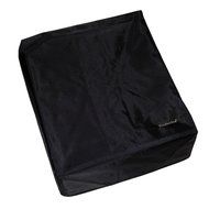 Technics: Mixer Cover - Black / Silver Embroidered