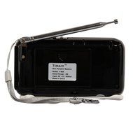 TimornTM Fashion Stereo Sound FM Radio Support TF Card / USB Disk with LED Screen Display Suitable for Mobile... N2