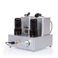 Gemtune APPJ PA1502A 6N4+6P6P tube headphone amplifier (Silver) N12