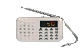 TimornTM Fashion Stereo Sound FM Radio Support TF Card / USB Disk with LED Screen Display Suitable for Mobile... N4