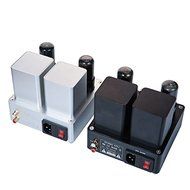 Gemtune APPJ PA1502A 6N4+6P6P tube headphone amplifier (Silver) N14