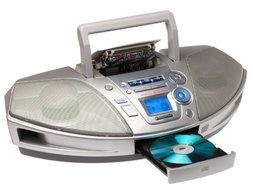 Panasonic RXES25 Power Blaster Digtal Tuner CD Radio Cassette Boombox