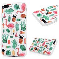 Badalink iPhone 7 Plus Case (5.5") Shockproof Soft TPU Rubber Skin Bumper Case Flexible Easy Grip with 3D Basso-relievo... N30