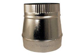 Zephyr AK00037 8" to 6" Tapered Duct Reducer for Range Hood Applications, Galvanized Steel