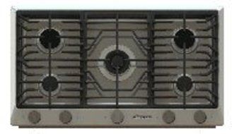 Dacor RNCT365GSNG 36" Renaissance Natural Gas Cooktop with 5 Sealed Burners Die Cast Knobs Perma-Flame Technology...