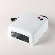 RioRand&reg; Professional 36W 110V UV Nail Art Gel Curing Polish Light Dryer+4 Tube Lamp (WHITE) N4
