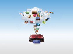 Canon PIXMA MG7120 Wireless Color Photo All-In-One Printer, Mobile Smart Phone and Tablet Printing, White N20
