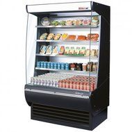 Turbo Air TOM60DXSPA 60&quot; Extra Deep Display Merchandiser with Automatic Condenser Cleaning System Advertising...