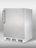 Summit CT66JCSSADA: ADA compliant built-in refrigerator-freezer, fully wrapped in stainless steel N3