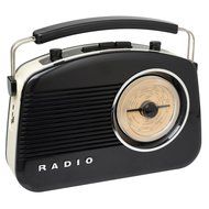 Radio 60&#039;s black with bluetooth