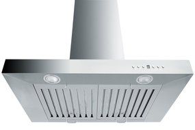 Z Line KE-30-LED Stainless Steel Wall Mount Range Hood, 30-Inch N3