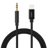 Lightning to 3.5mm Aux Audio Stereo Cable, VIMVIP Male to Male 3ft Nylon Auxiliary Audio Stereo Cable for iPhone...