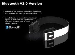 Sisun colorful 2ch Stereo Audio wireless bluetooth V3.0 headset with mp3 player (Pink) N5