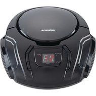 New SYLVANIA SRCD261-B-BLACK Portable CD Players with AM/FM Radio (Black)