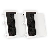 Theater Solutions CS6W 6.5 -Inch In Wall Home Theater Surround Sound Speakers Pair N2